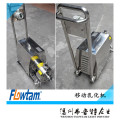 sanitary mobile high shear emulsifying pump with hopper